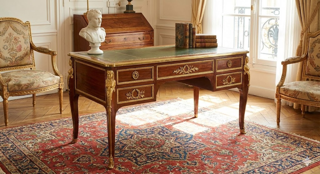 Restored Empire desk